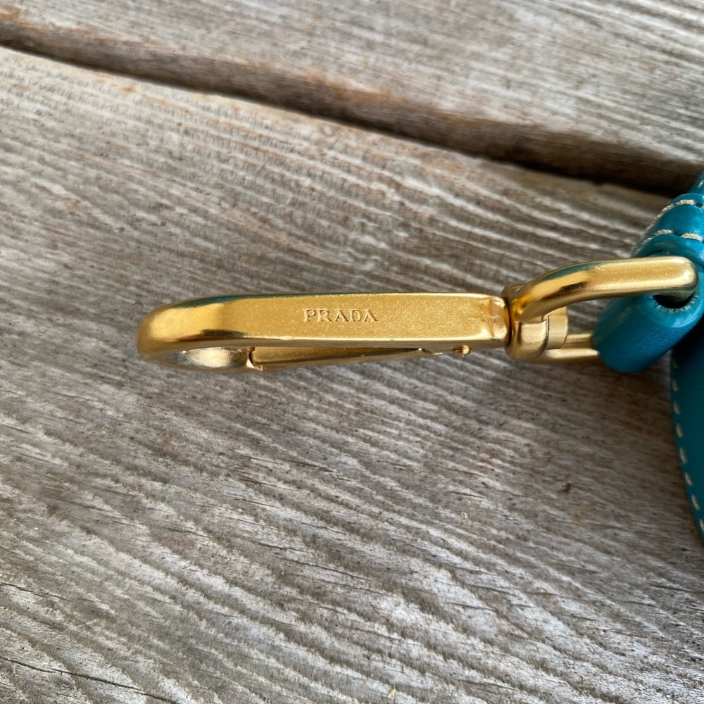 Prada Blue Tessuto Gaufre Crossbody - Picture 11 of 16